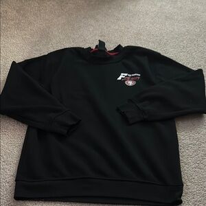 NFL San Francisco 49er Black Crewneck Sweater youth 18-20